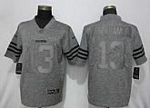 Nike Browns 13 Beckham Jr Gray Gridiron Gray Vapor Untouchable Limited Jersey,baseball caps,new era cap wholesale,wholesale hats